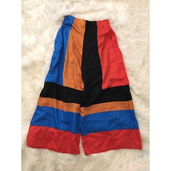 🚫SOLD🚫MARA HOFFMAN Colette Pants Colorblock - Picture 5 of 8